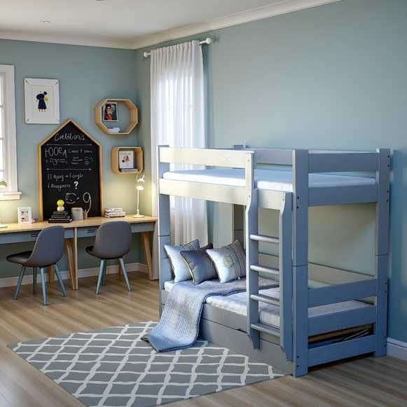 łóżko piętrowe DOMINATOR 90x200 otwierane z pojemnikiem dowolny wymiar