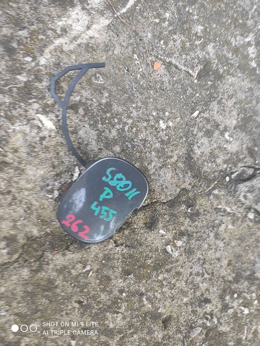 Zaślepka haka holowniczego Volvo S80 II 2 zderzak przód Oryginał