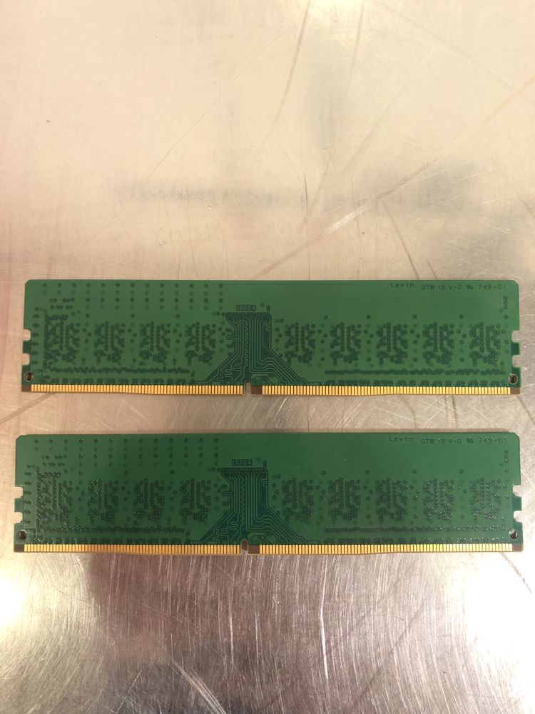 ОЗП Crucial (оперативна памʼят) 8Гб - дві планки по 4Гб DDR 4