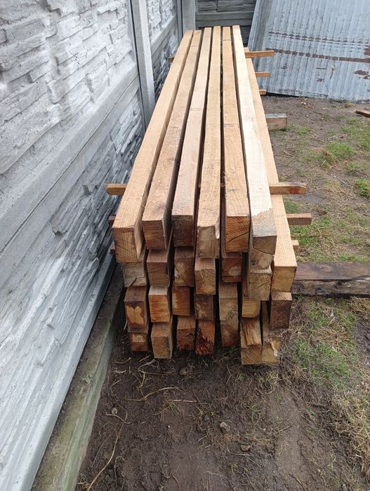 Deski dębowe, bale dąb kantówki