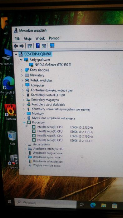 Komputer stacjonarny intel 4 rdzenie, gtx, 16gb win 10 ssd