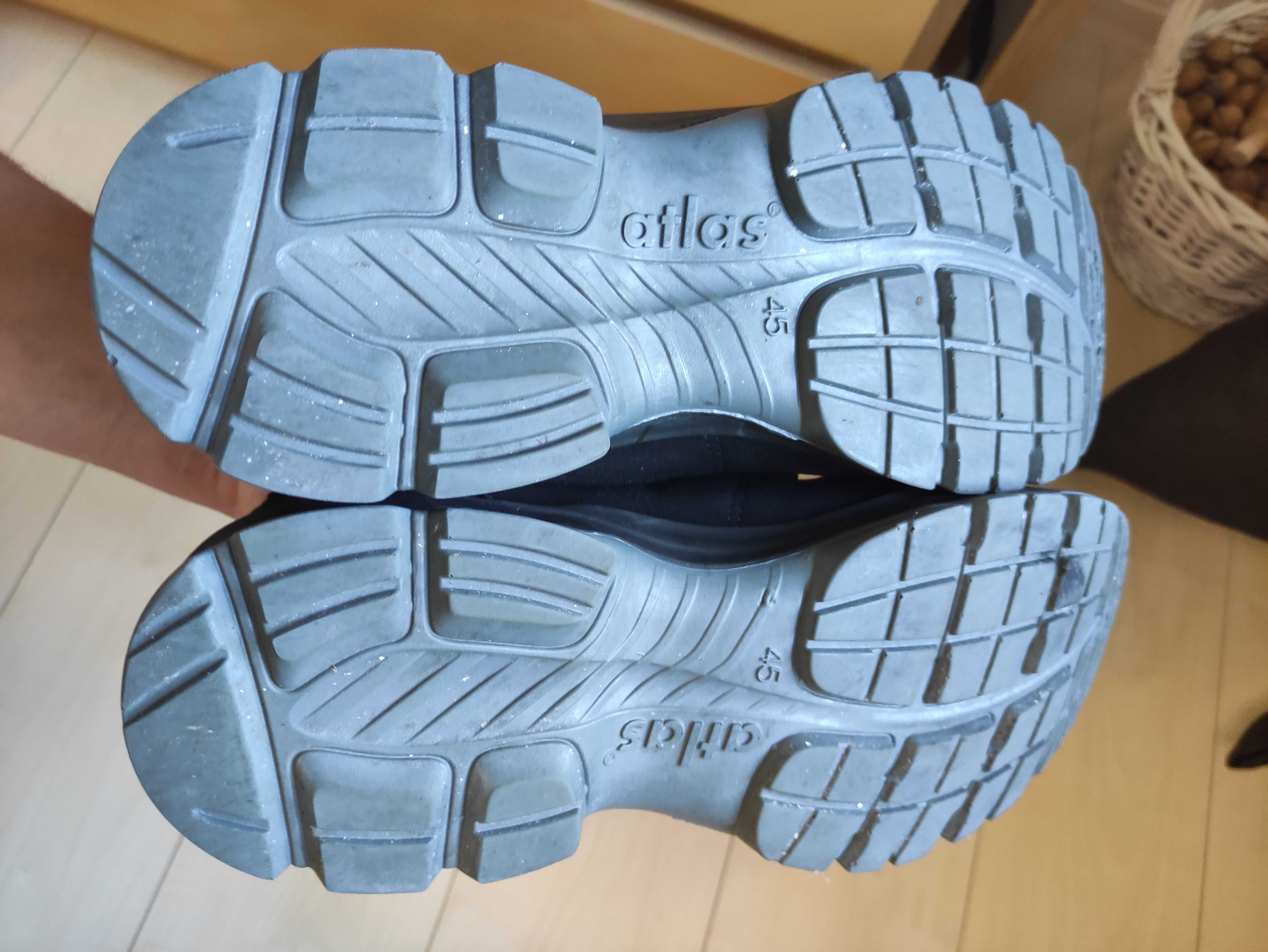 Męskie buty robocze Atlas ESD TX 360 S1 SRC r. 45 29 cm bdb