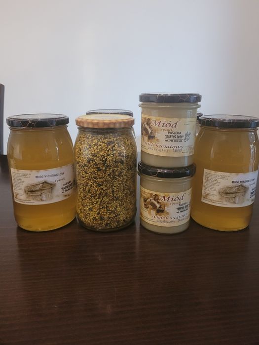 Miód wielokwiatowy 1.2 kg