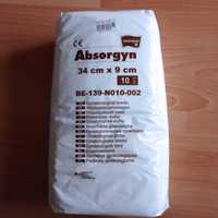 Podkłady ginekologiczne Absorgyn 34cm x 9cm 10 sztuk