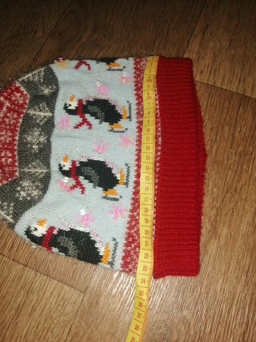 Шапка новогодняя, для повседневной носки для взрослого и подростка