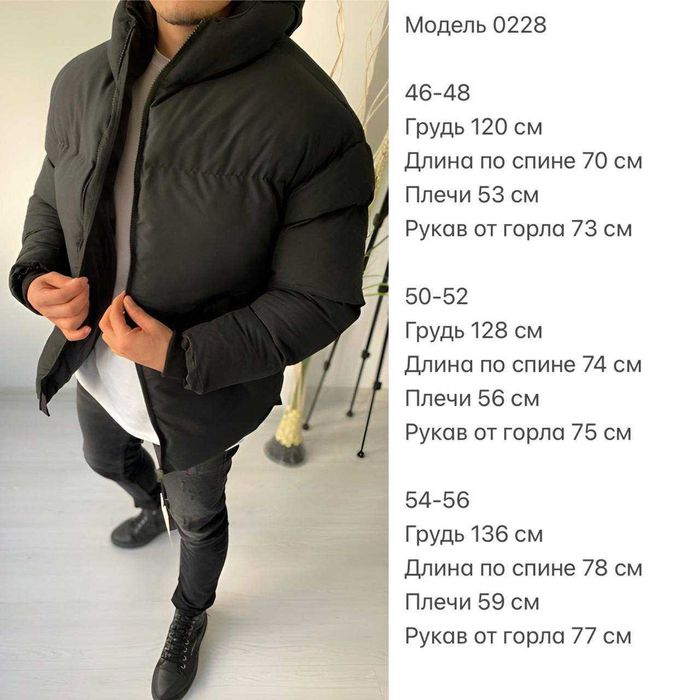 Куртка зимова чоловіча Нова