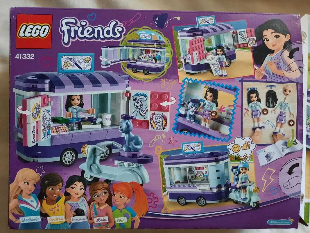 LEGO Friends - Stoisko z rysunkami Emmy 41332