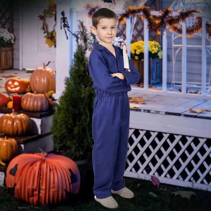 Dziecięcy kostium horrorowego bohatera z maską Rozmiar 6-9 Lat 8 Lat