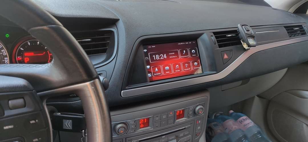 Radio 2 din android 12 nawigacja mapy offline Europa bluetooth YouTube