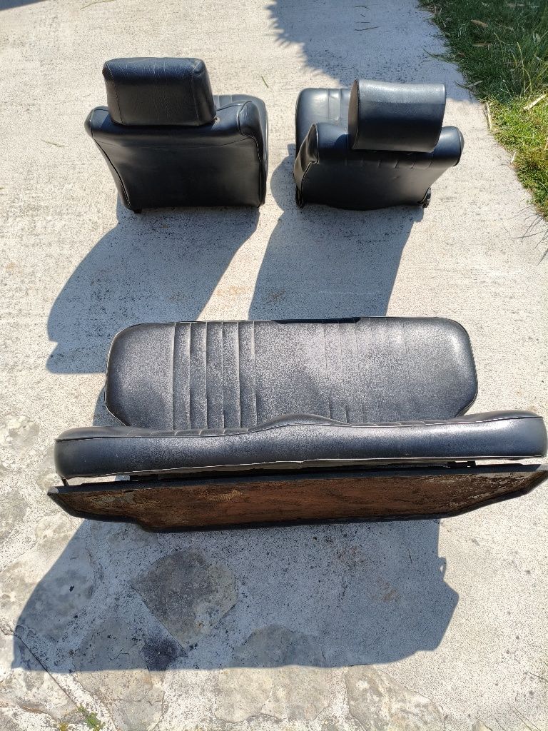 Conjunto de bancos originais +  4 quartelas  Renault 4GTL