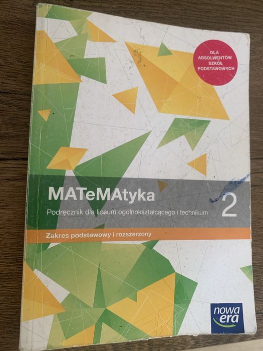 MATeMAtyka 2 zakres podstawowy i rozszerzony