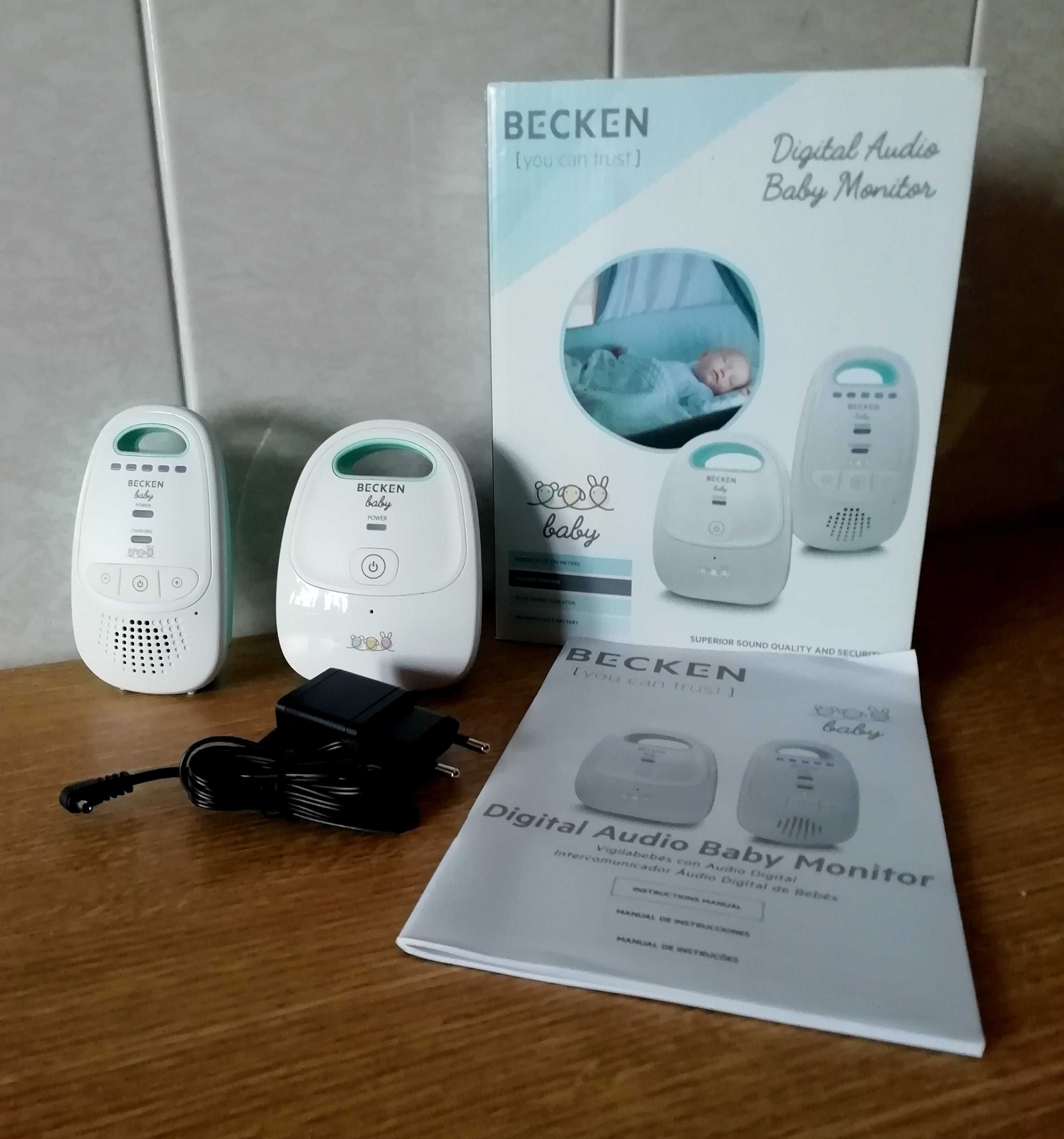 Intercomunicador áudio digital de bebés Becken novo