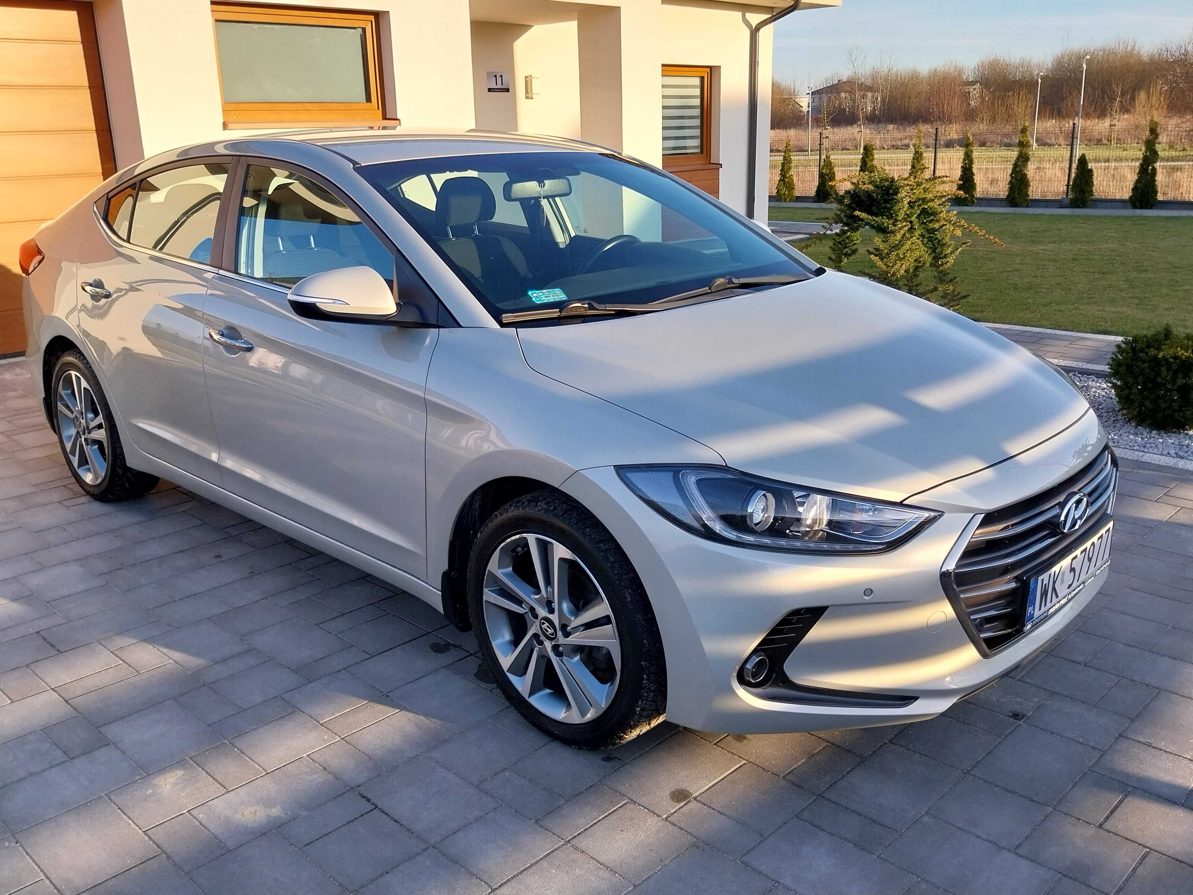 Hyundai Elantra 1.6 salon Polska