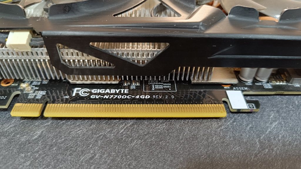 Gigabyte GeForce GTX 770,4gb GDDR5 (256bit)