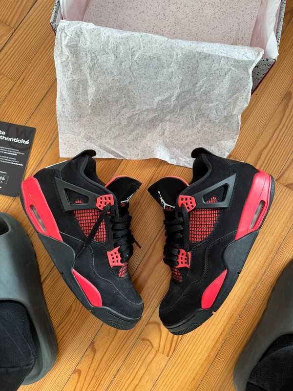 Jordan 4 Retro Red Thunder EU.39