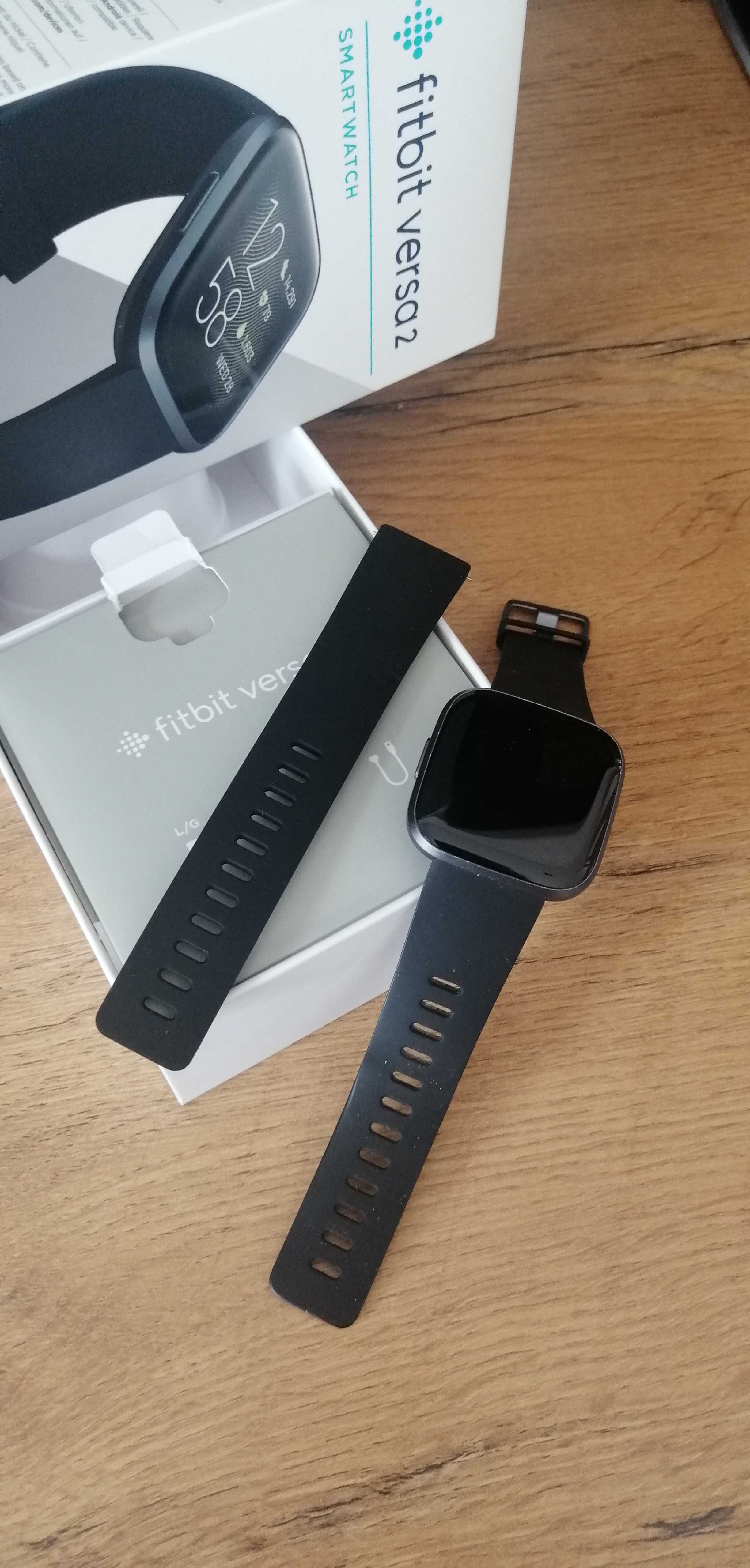 Smartwatch FITBIT VERSA 2, Black/Carbon