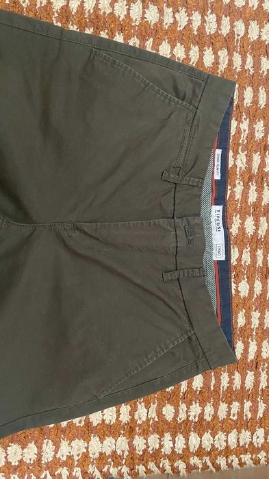 Calças Verde Chino Slim Fit | Tiffosi