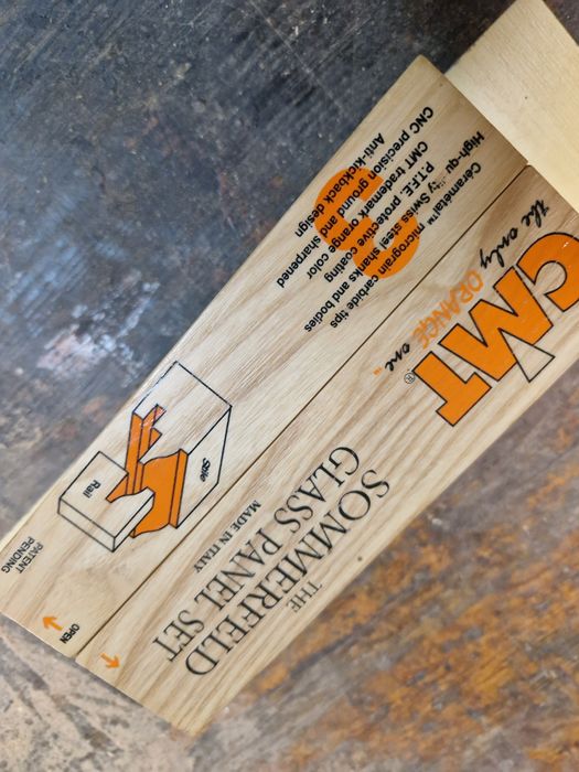 Frez komplet do drzwiczek kuchennych CMT do drewna