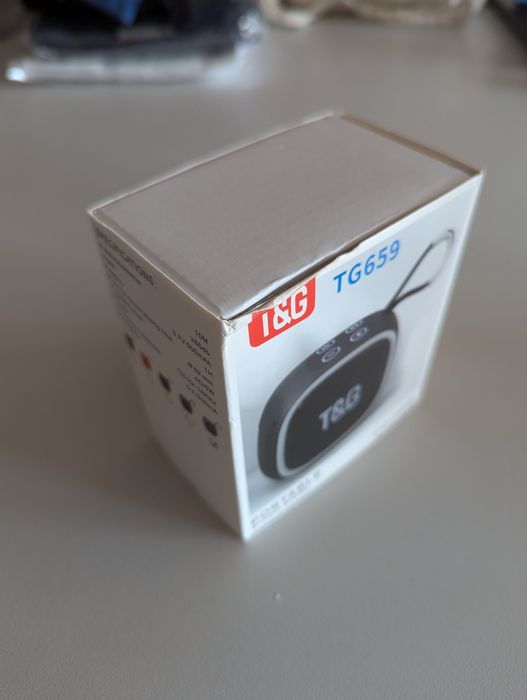 Głośnik bezprzewodowy T&G TG659, odtwarzacz, radio