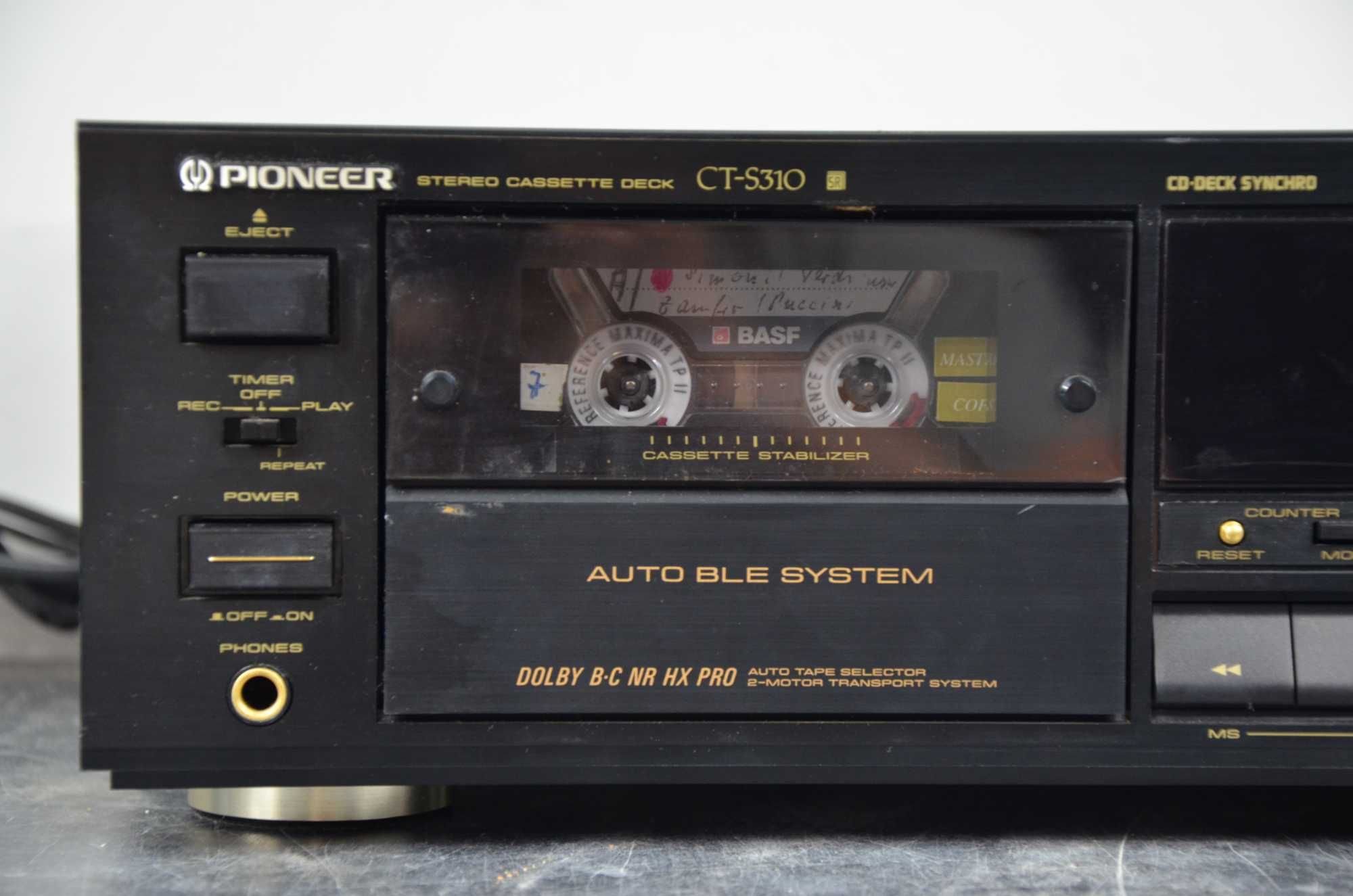 Magnetofon Deck PIONEER CT-S310 JAPAN
