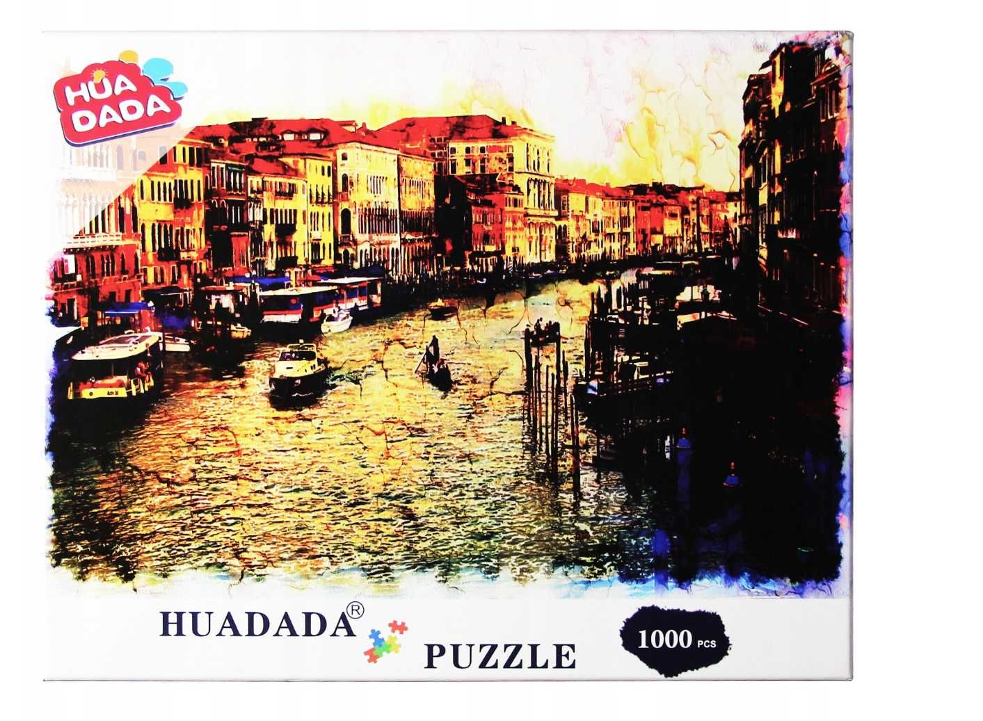 Puzzle 1000 el. Wenecja włochy kanał 50x70cm