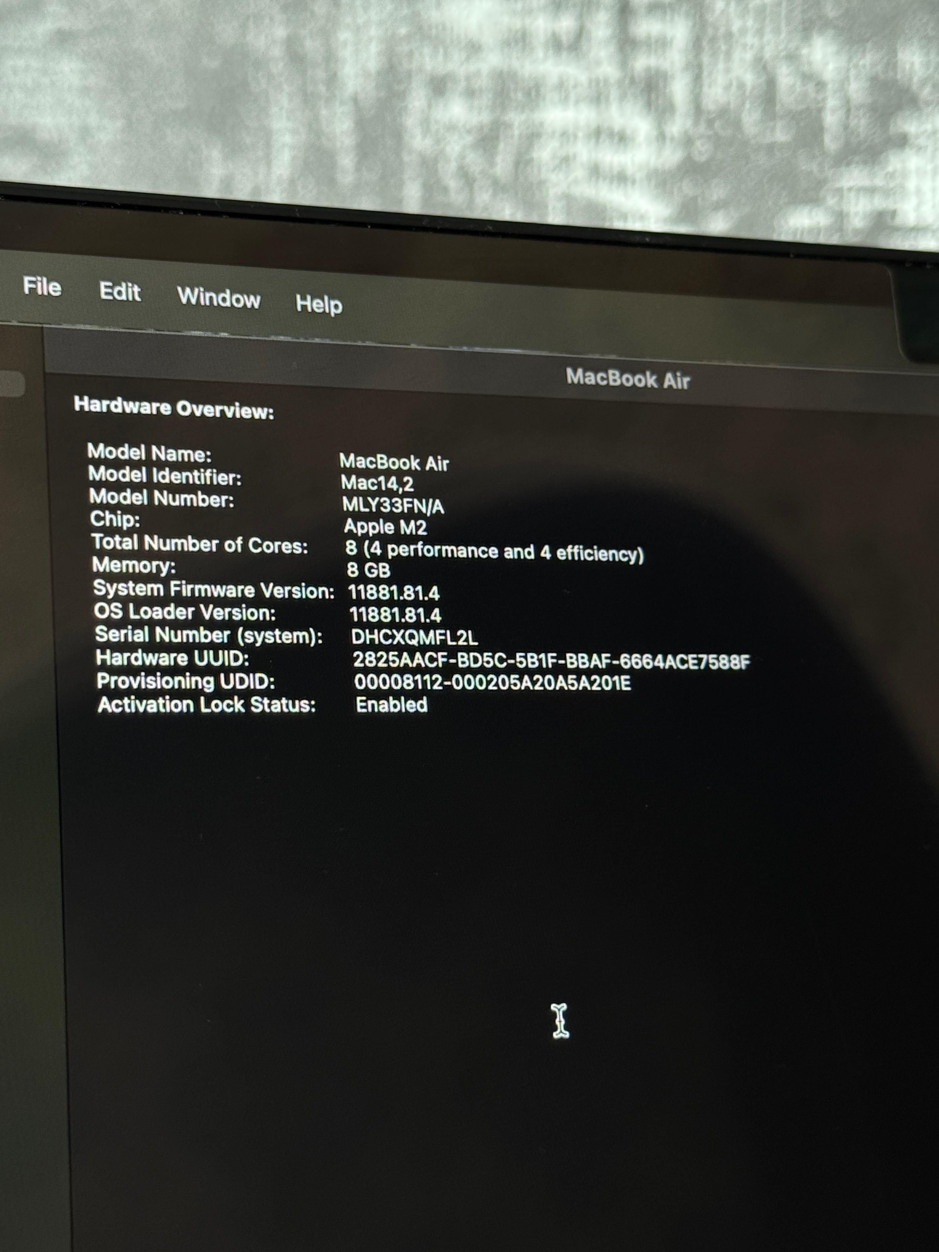 MacBook Air 13.6" (M2, 2022) • 8 ядер • 8 ГБ RAM • SSD 256 ГБ