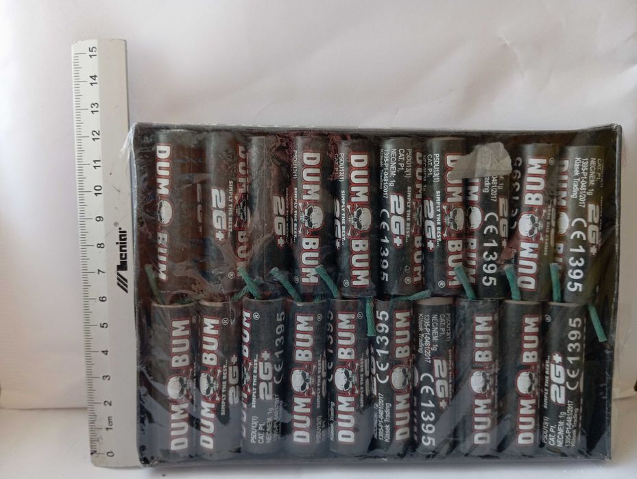 Emiter dźwięku odstraszacz dzikich zwierząt Dum Bum 2G+ 20 sztuk.