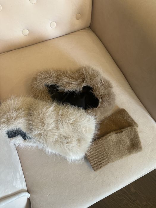 Продам пухнасту хутряну повʼязку на голову