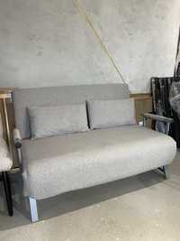 Tapczan kanapa sofa łóżko rozkładana szara praktyczna