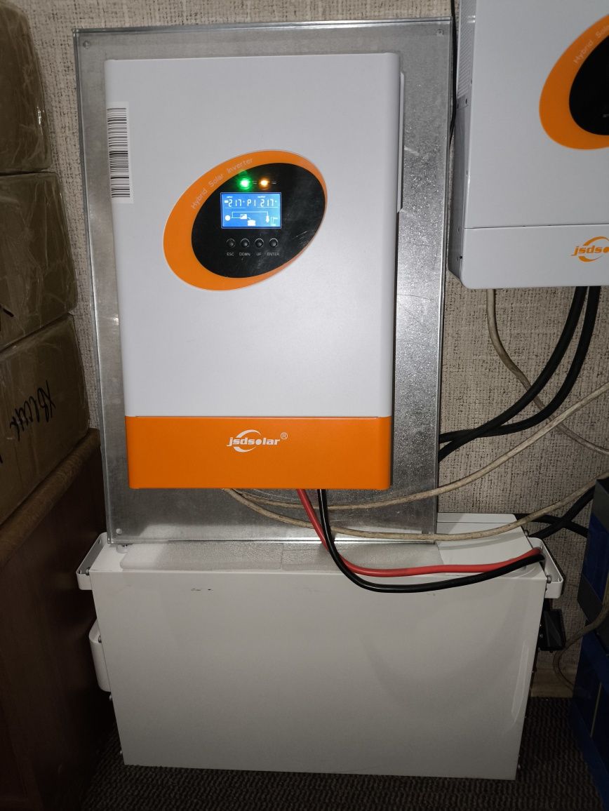ИБП Lifepo4 48v 6200w батарея 5kw/h АВР автоматика