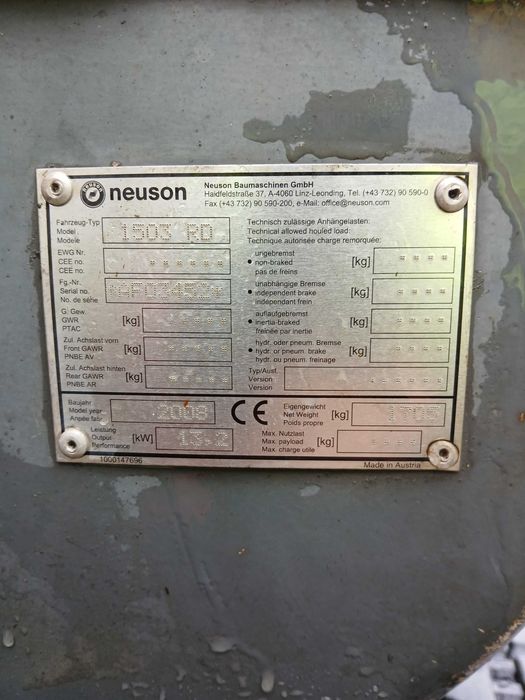 Minikoparka Neuson
