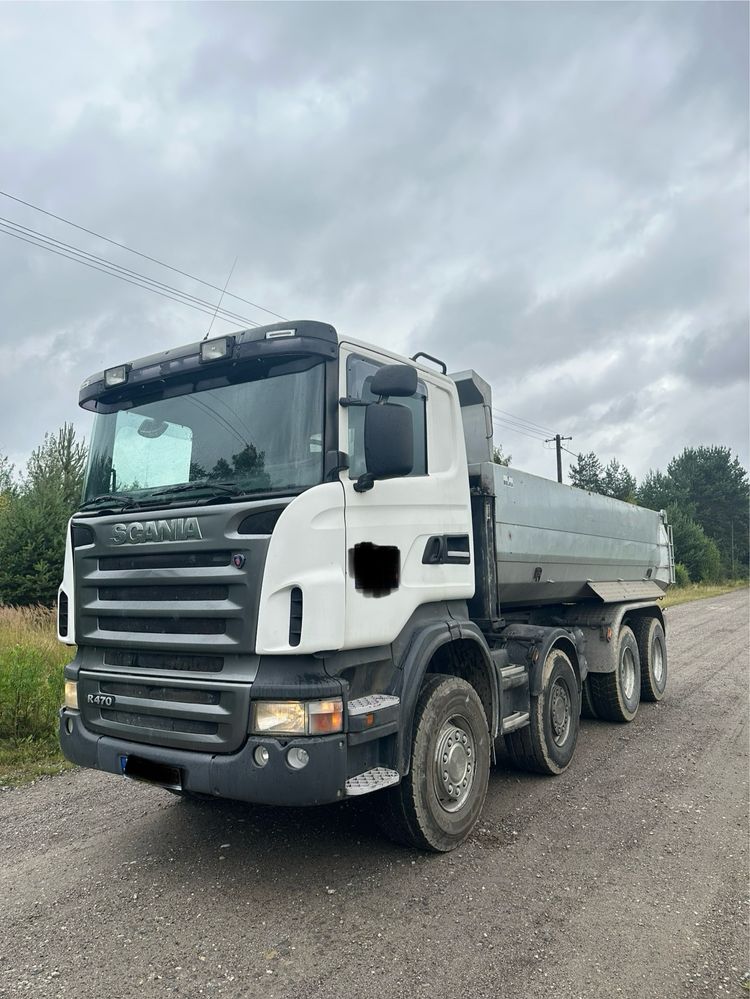 Scania R470, wywrotka 8x4, 2006 rok
