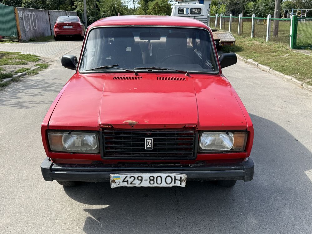 Ваз 2107 на ходу