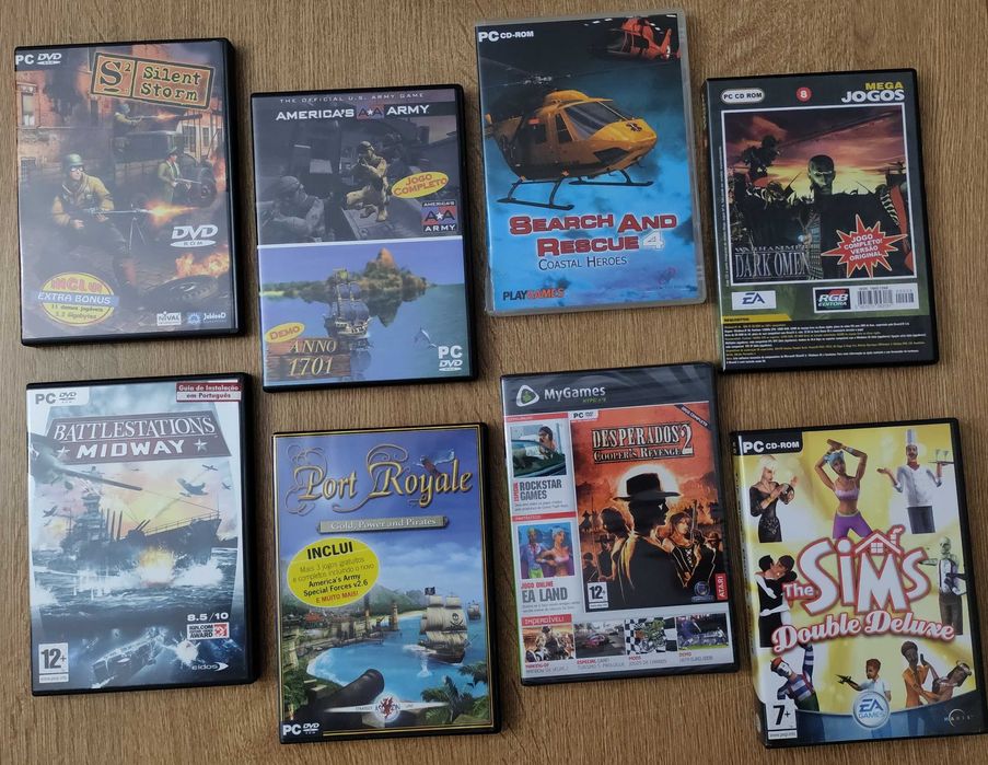 Jogos CD/DVD para pc