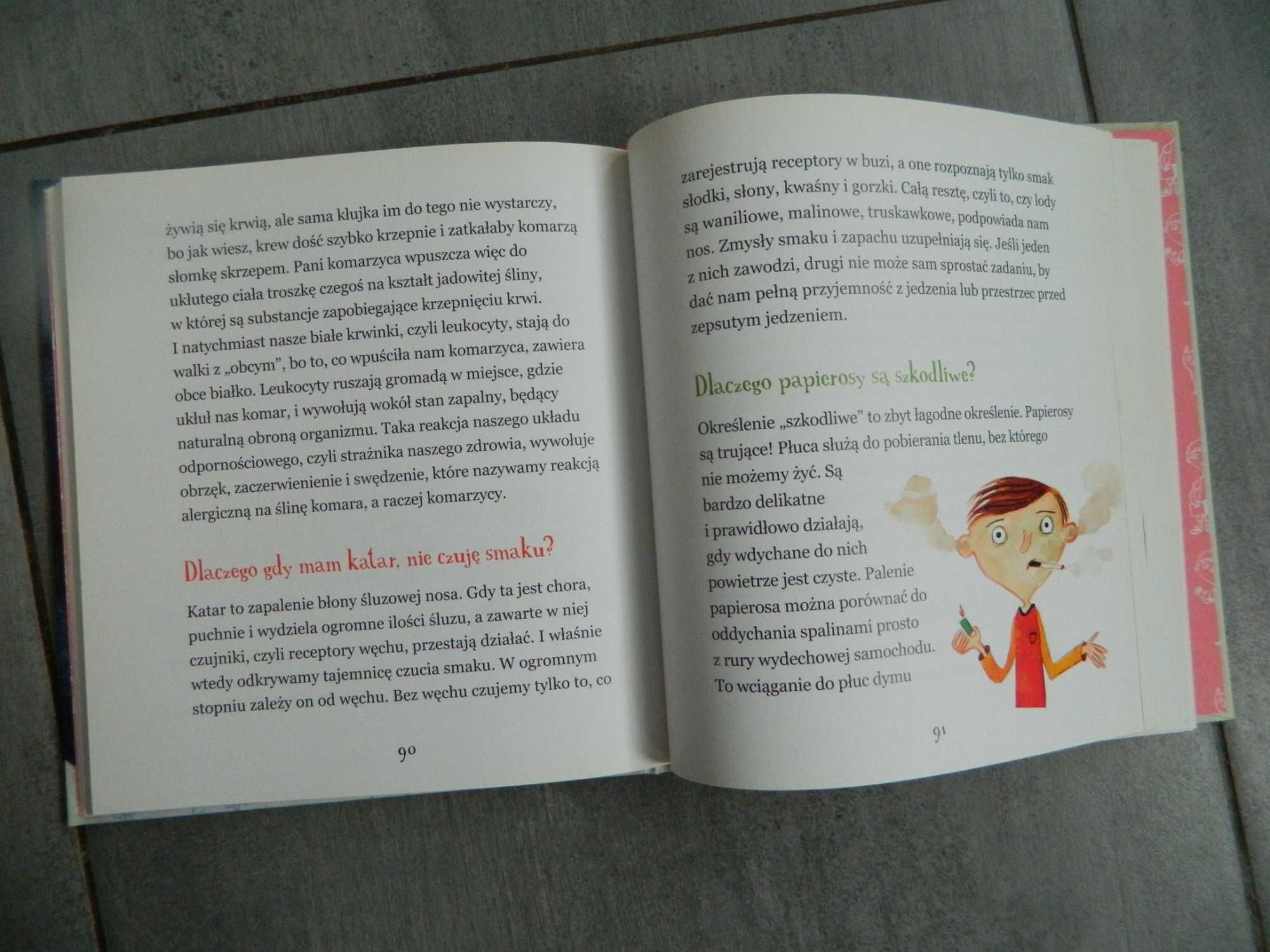 Książki edukacyjne dla dzieci Dlaczego ziewamy, Mały geniusz, Słownik