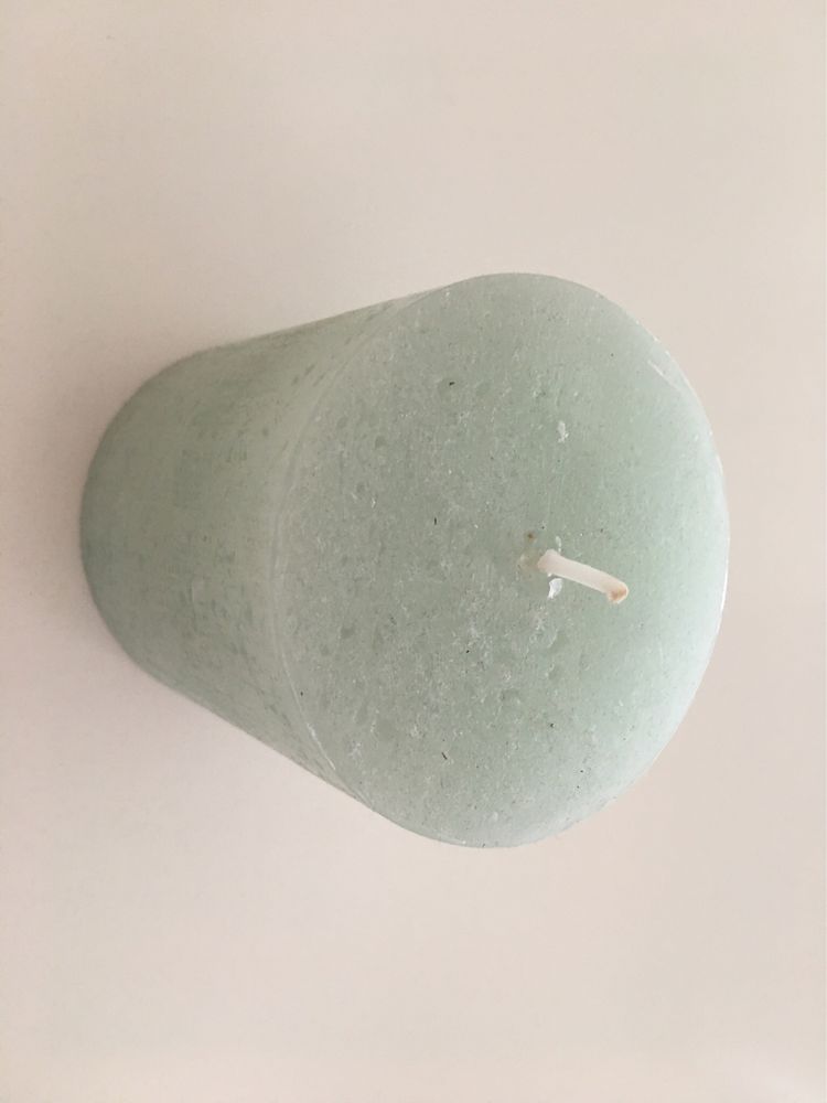 Velas azuis e rosa