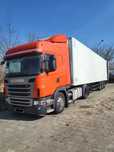 Scania 420 hpi opticruise  Zestaw Scania 420 hpi z Naczepą Schmitz Chłodnia TK SL200e