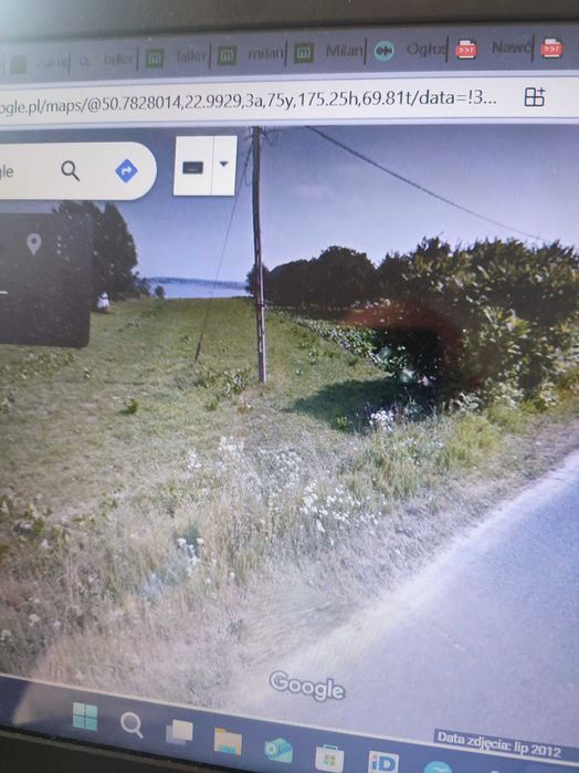 Działka bezpośrednio nad Zalewem Nielisz. Rewelacyjne położenie ! ! !