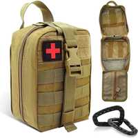 Apteczka wojskowa torba taktyczna plecak IFAK MOLLE pasa Brąz