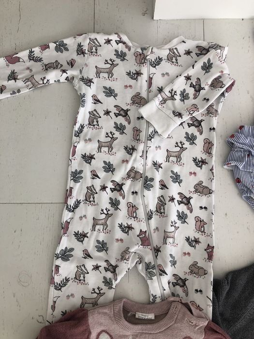 Paka ubranek dla dziewczynki rozm. 74 ( 7 zł/szt)