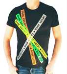 Dsquared2 Koszulka T-Shirt męski nadruk czarna