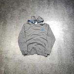 MĘSKA Bluza Bawełna z Kapturem Hoodie Sportowa Casual Szara Adidas