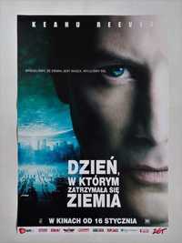 Plakat filmowy oryginalny - Dzień, w którym zatrzymała się ziemia