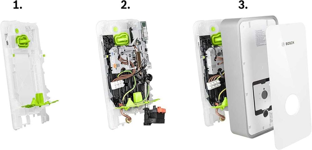 Przepływowy ogrzewacz wody bosch AquaStop TR5001R 21/24/27 ESOAB