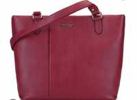 Torebka Wittchen shopper bordo nowa