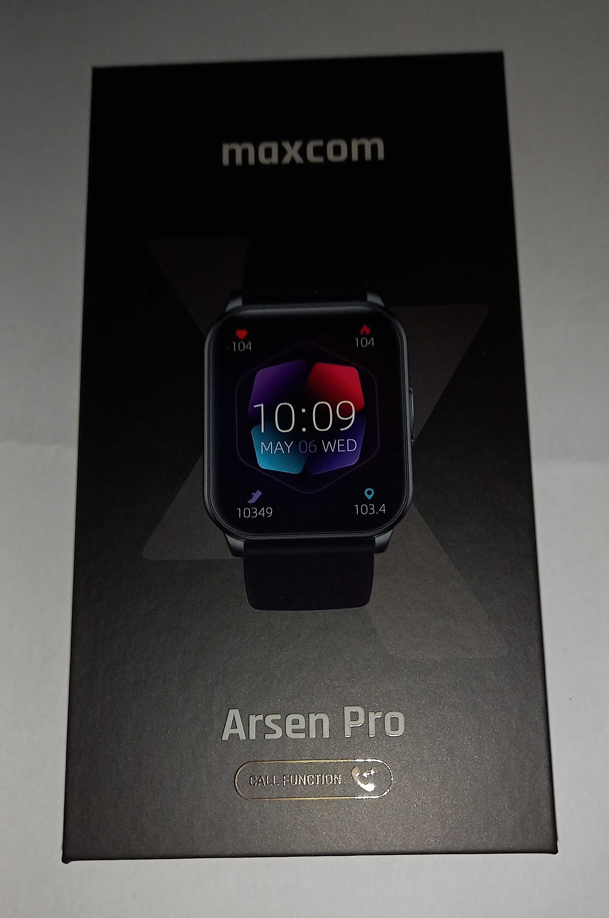 Smartwatch Maxcom FW25 Arsen Pro Preto