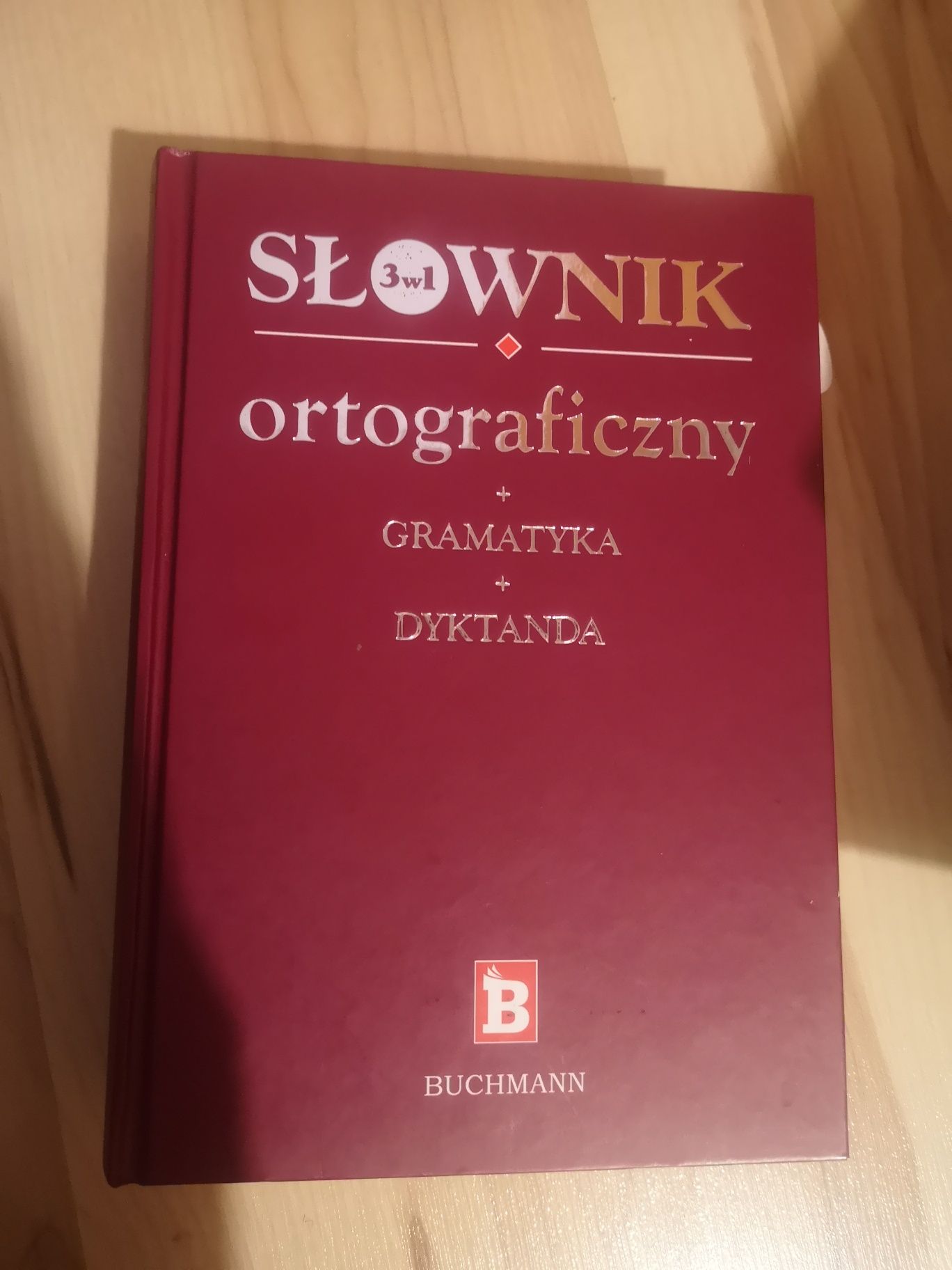 Słownik ortograficzny BUCHMANN 3w1 dyktanda gramatyka