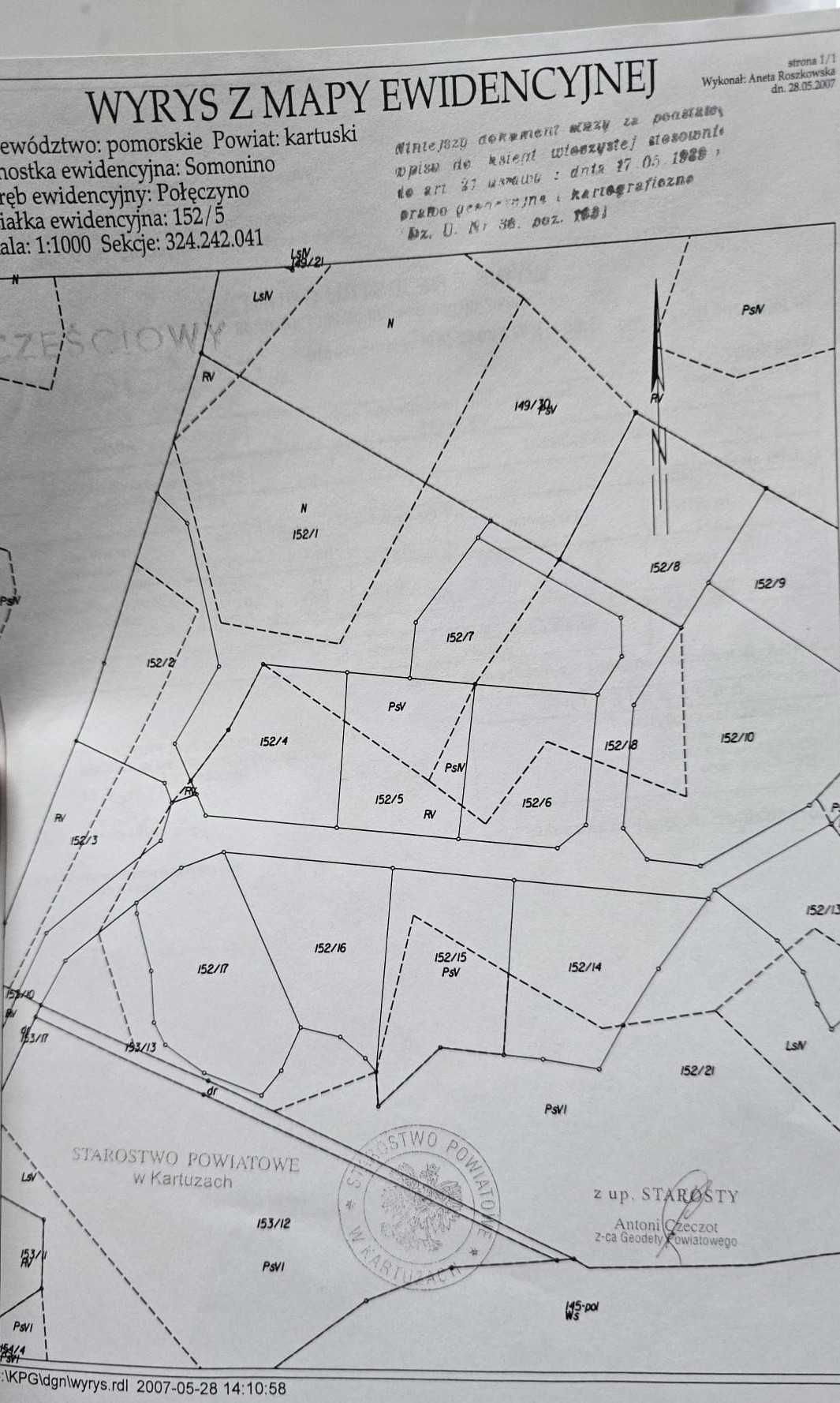 Została 1 z 2, działka 250 m od jeziora, Połęczyno, Kaszuby