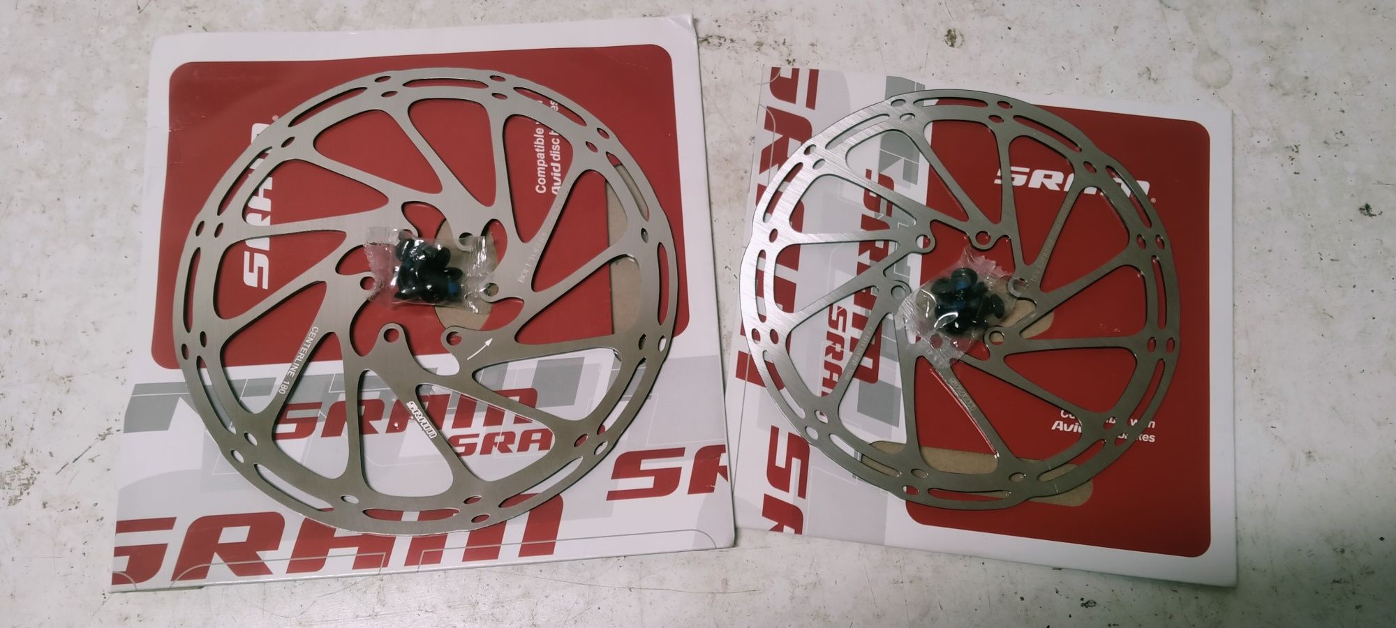 Vendo Sram centerline 160mm e 180mm