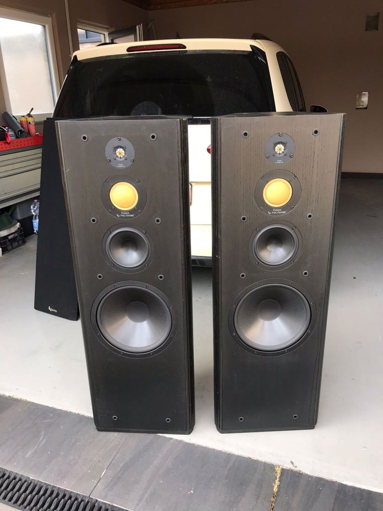 Infinity Kappa 8.1 i американская НЧ 30см катушки с плоским проводом